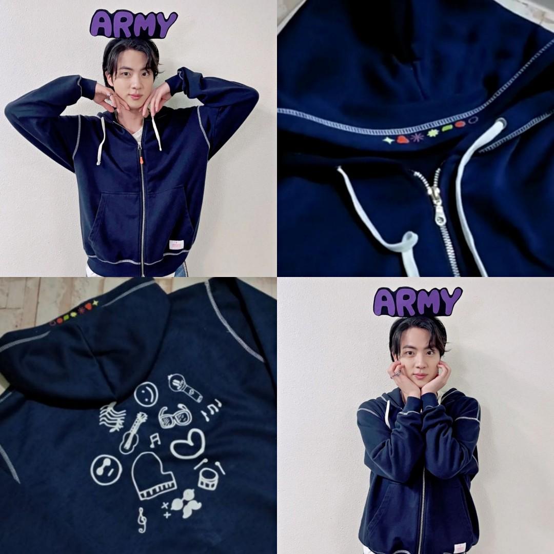 Navy Zip-Up Hoodie - Official Las Vegas Concert Merch