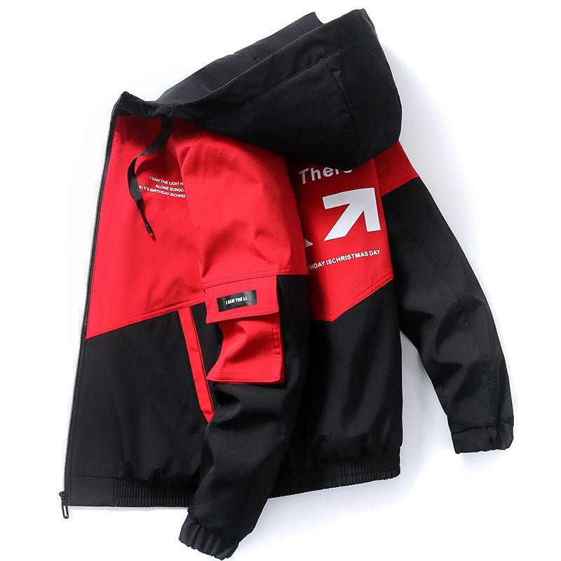Men's Casual Jacket for Spring and Autumn Wear