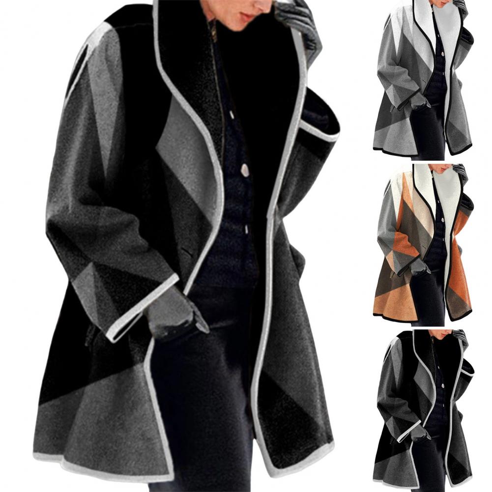 Women's Warm Slim Long Down Trench Coat for Spring/Autumn