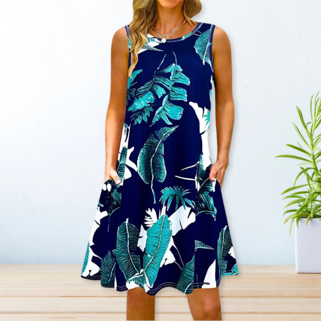 2024 YMX Floral Loose Waist Maxi Dress for Urban Style