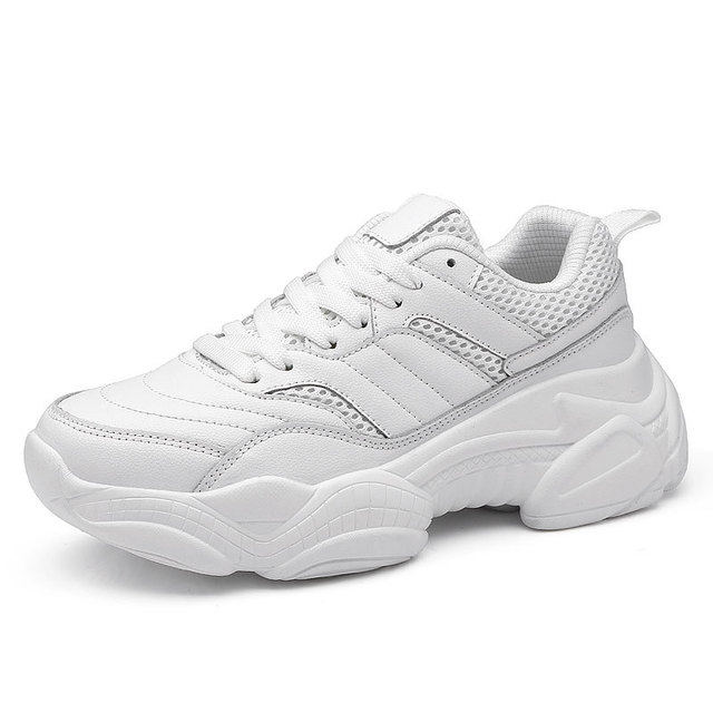 Black Women's Sneakers, Spring New Korean Style Breathable