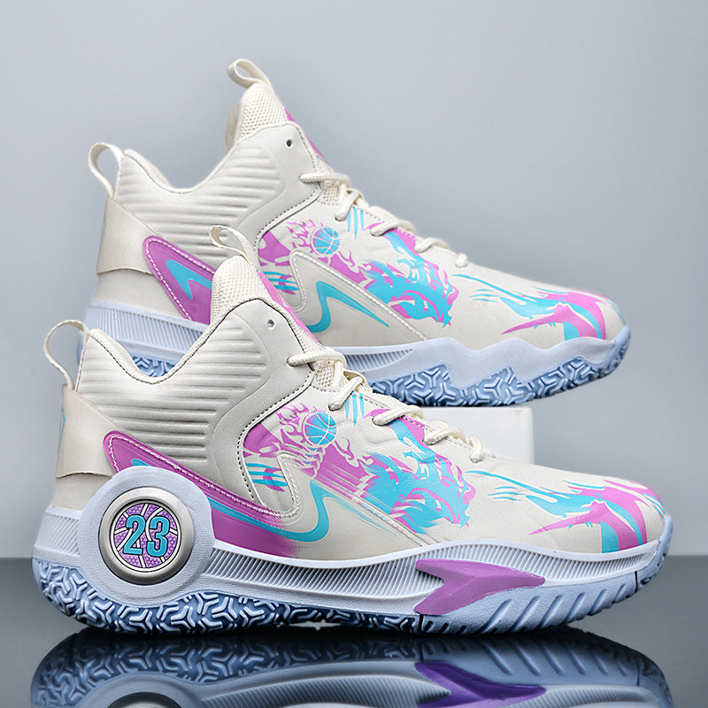 James Basketball Shoes - Winter High-Top Cushioning Sneakers