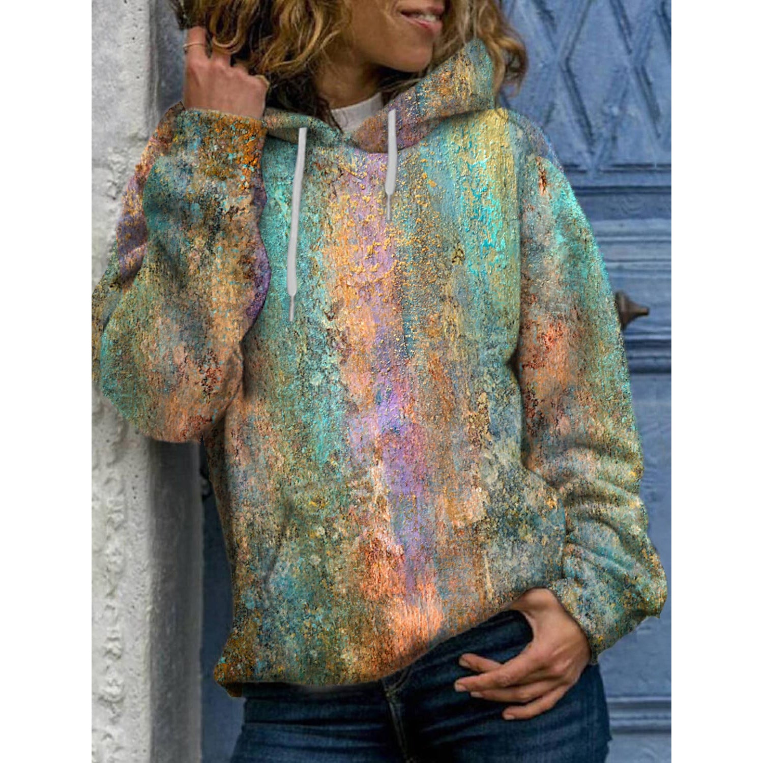 3D Printed Ladies Sweatshirt Top
