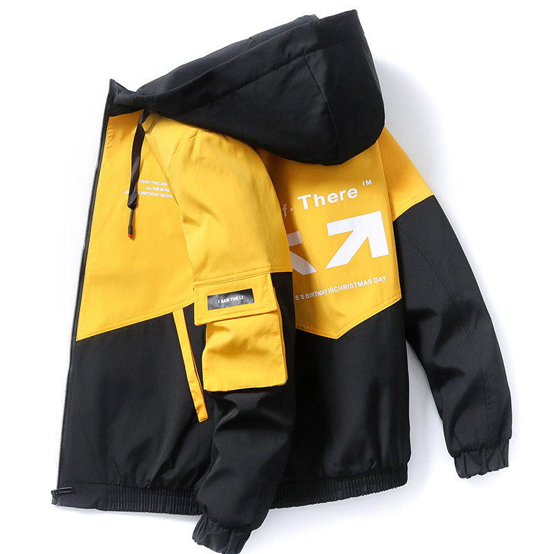 Men's Casual Jacket for Spring and Autumn Wear
