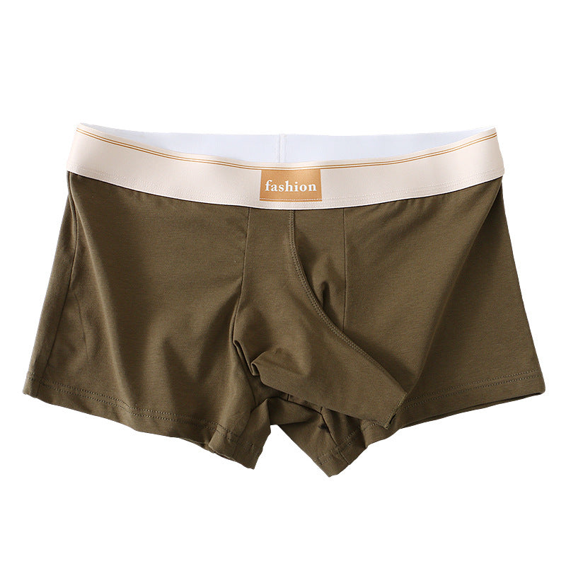 New Men's Cotton Boxer Shorts with Unique Design