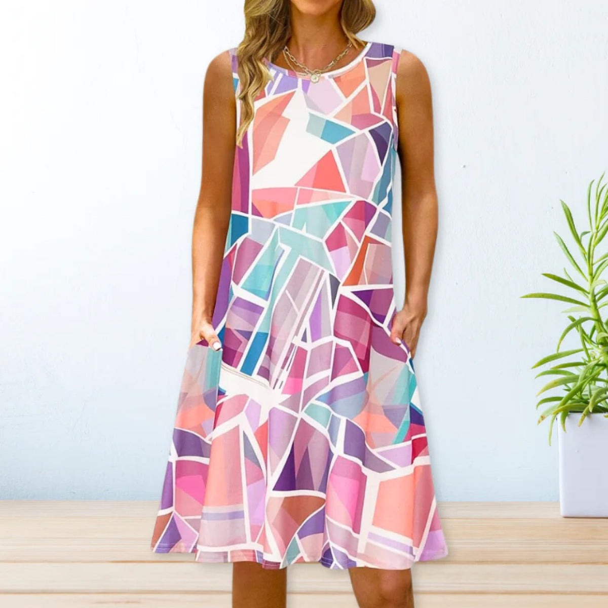 2024 YMX Floral Loose Waist Maxi Dress for Urban Style