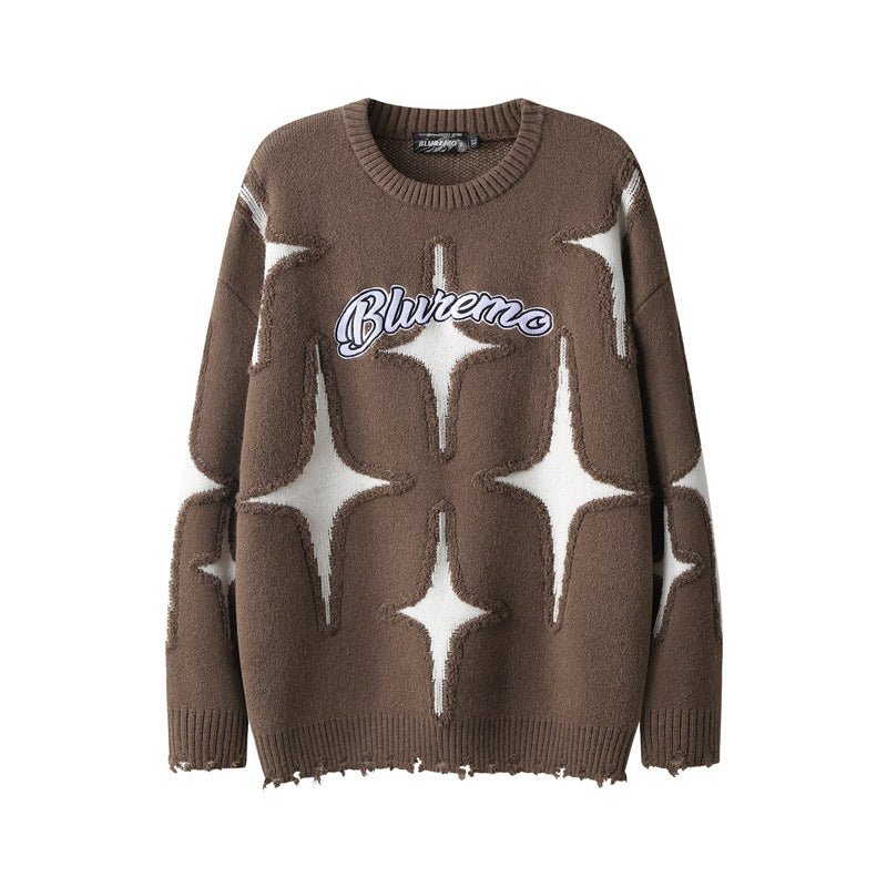 Loose Lazy Style Fried Street Couple Sweater