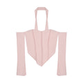 One Line Clavicle T-Shirt for Women - Summer Style