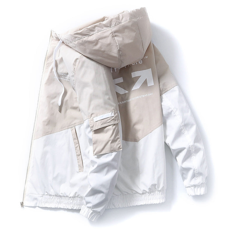 Men's Casual Jacket for Spring and Autumn Wear