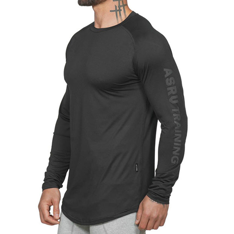 Men's Quick-Drying Long-Sleeve Outdoor Sports T-Shirt