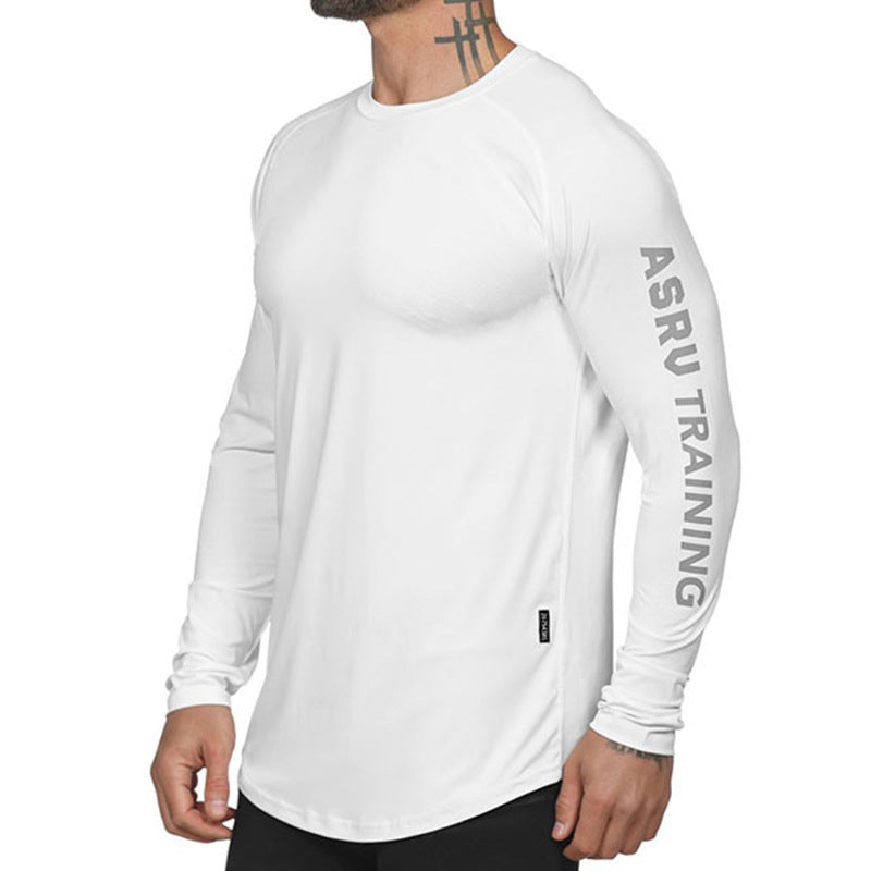 Men's Quick-Drying Long-Sleeve Outdoor Sports T-Shirt
